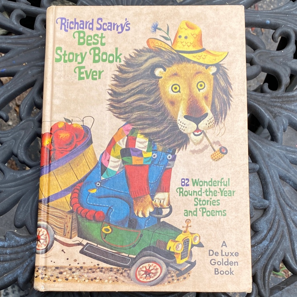 Richard Scarry's Best Story Book Ever - Kids Book Vintage